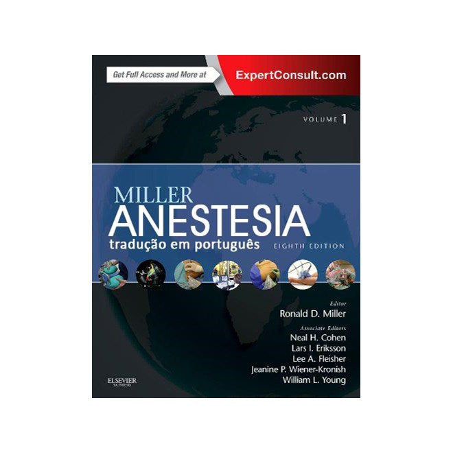 Livro Miller Anestesia 2 Vols - Elsevier