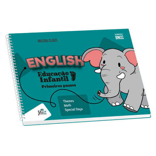 Livro English Educação Infantil Primeiros Passos Inglês Crianças 2 anos Educação Infantil Bilíngue